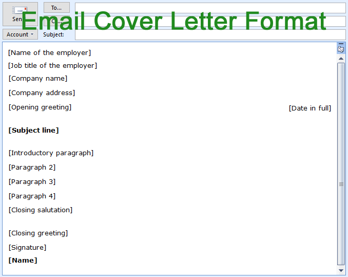 Email Template For Job Application from www.cvplaza.com