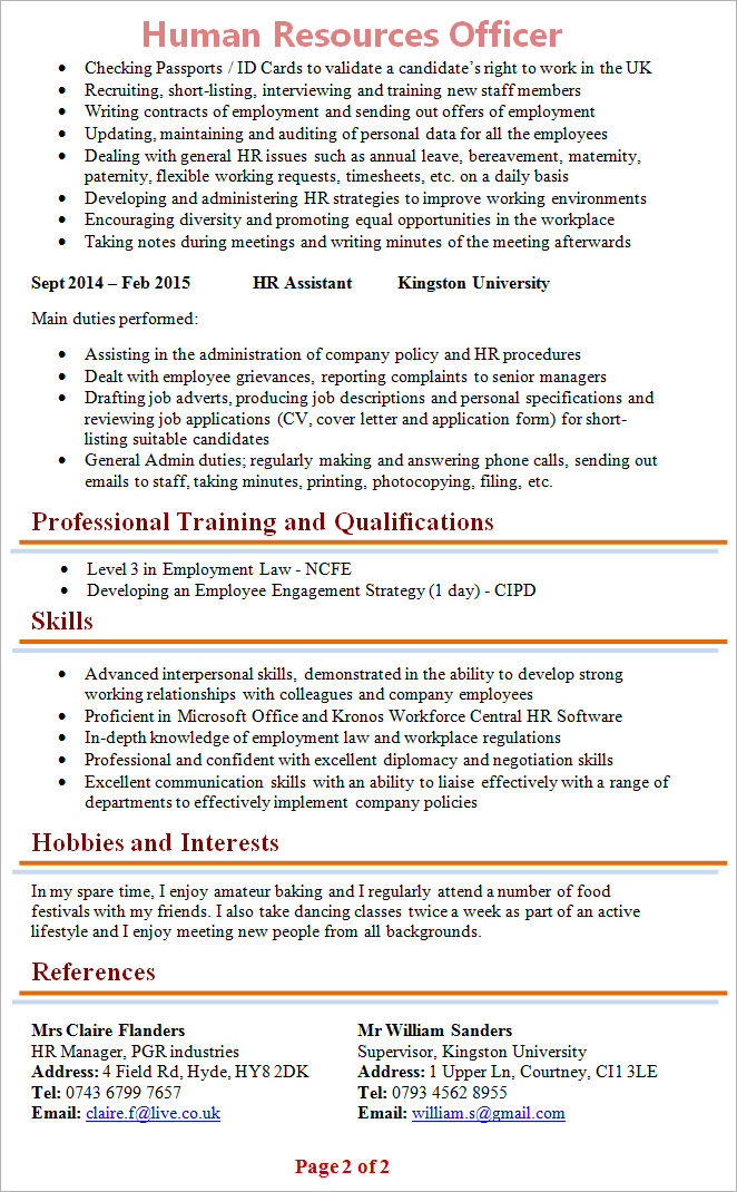 hr-officer-cv-template-2