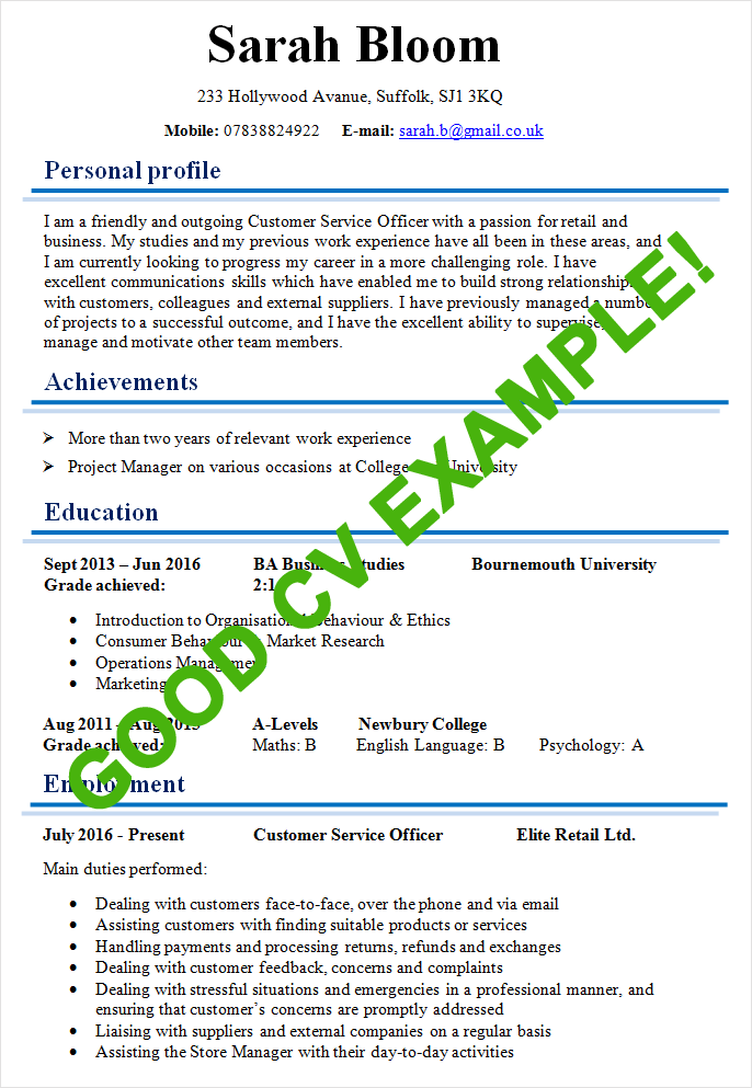 how-to-write-a-good-resume-cv