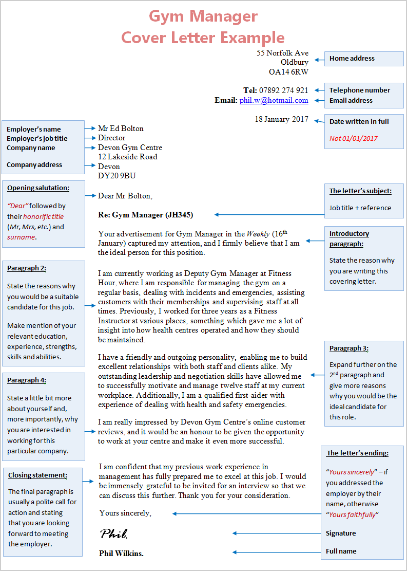 gym-manager-cover-letter